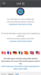 Mobile Screenshot of link22.org